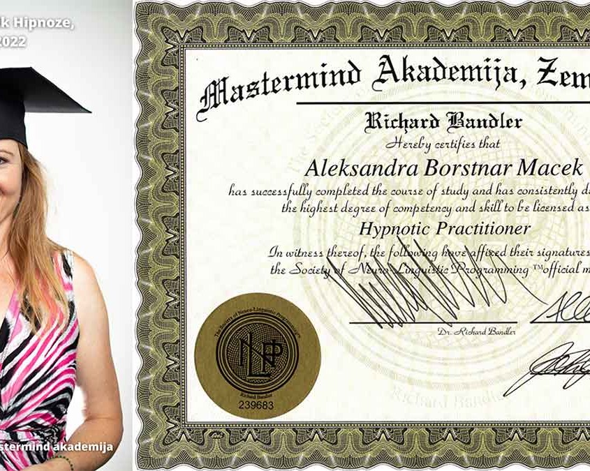 Potrdilo - Aleksandra Borstnar Macek - certificiran praktik hipnoze - 2022 Potrdilo - Aleksandra Borstnar Macek - certificiran praktik hipnoze - 2022